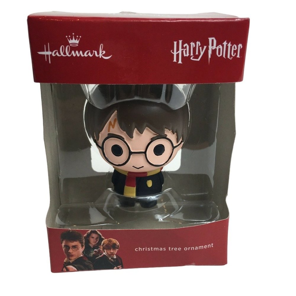 Hallmark Harry Potter Christmas Tree Ornament Sorcerers Stone Wizard World New